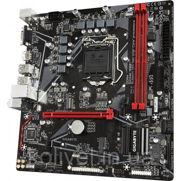 Gigabyte B560M H (1200/B560, 2*DDR4, PCIex16, 4xSATAІІІ, 2xM.2, GLan,7.1ch, mATX) (B560M H) Київ - фото 3