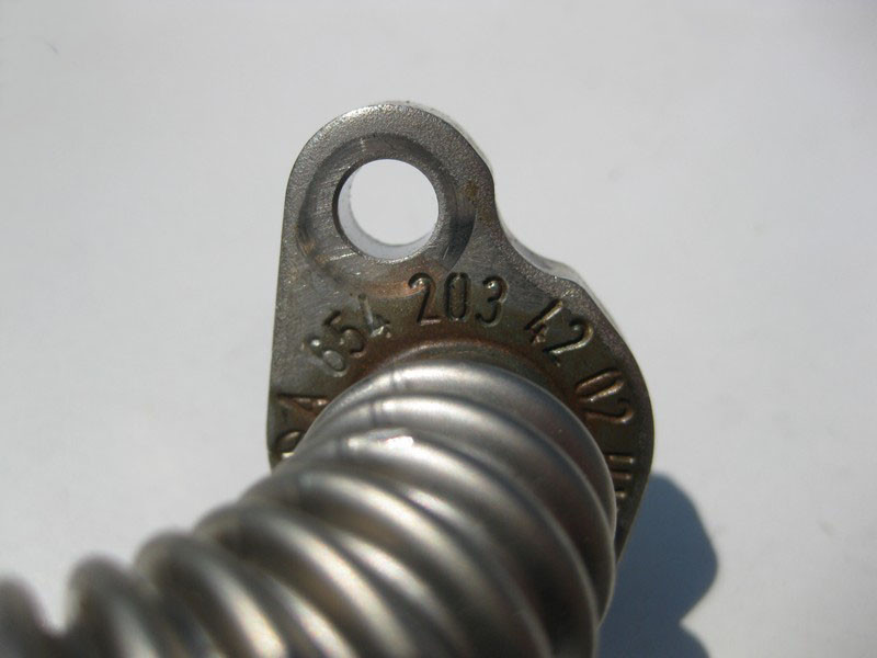 Mercedes-Benz  A6542034202 Трубка ОЖ на клапані EGR C-Class W205 E-Class W213 S213 C238 A-Class W177 CLS C257 Одесса - изображение 3