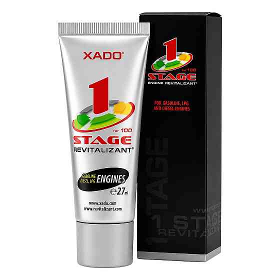 Ревіталізант Xado 1 Stage Revitalizan для відновлення бензинових, газових та дизельних двигунів 27мл Львів