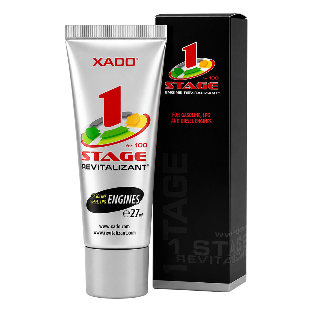 Ревіталізант Xado 1 Stage Revitalizan для відновлення бензинових, газових та дизельних двигунів 27мл Львів - фото 1