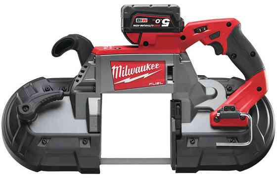 Стрічкова пила MILWAUKEE M18 FUEL CBS125-502C по металу 4933448195 (+ заряд.пристрій, 2 акум., полот Одеса