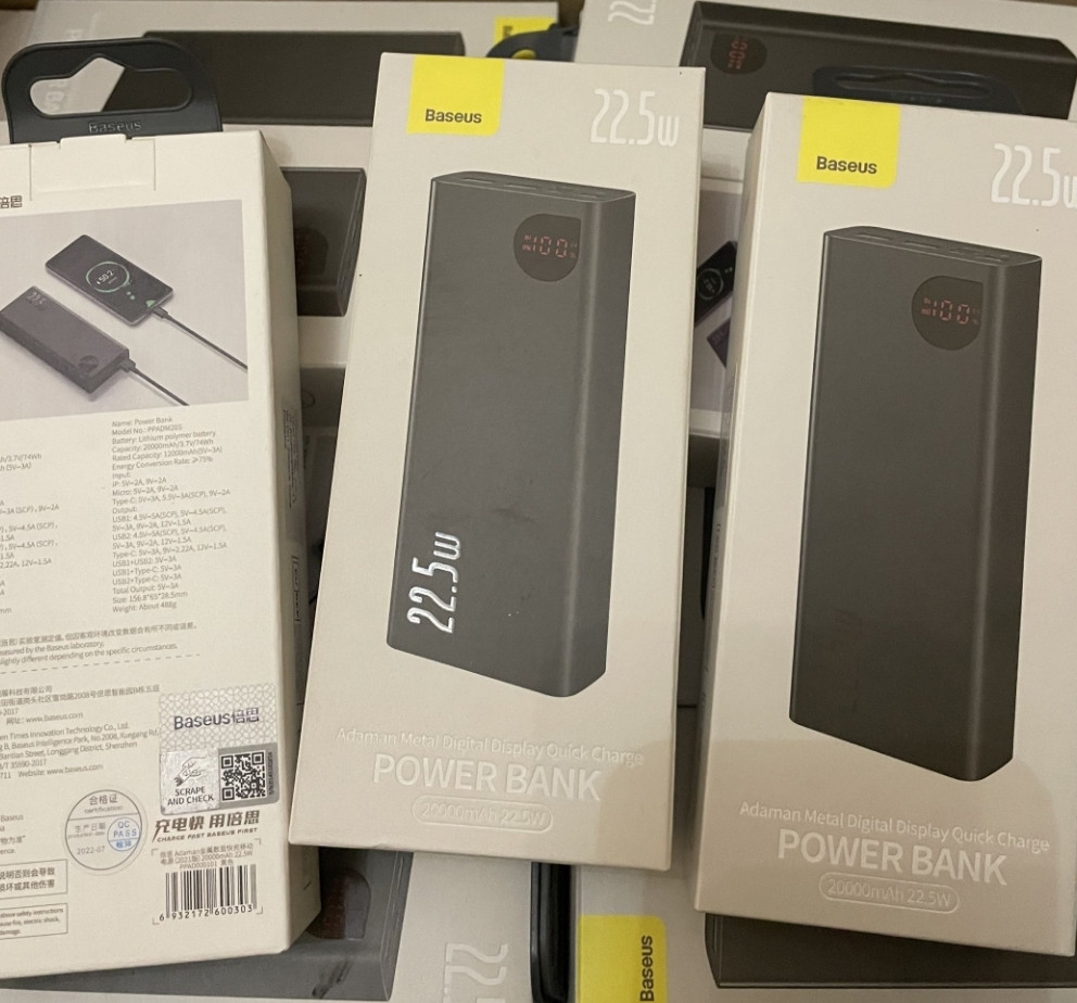 Baseus adanam павербанк 20000 mAh 22.5w. Київ - фото 1