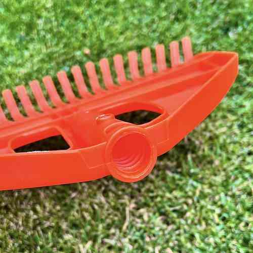 Граблі віялові пластик 23 зуб 55см первинка Харків