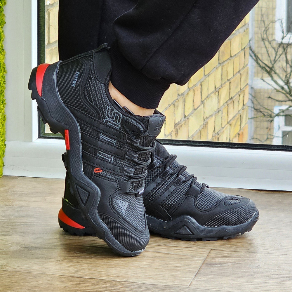 Мужские Кроссовки Adidas Terrex Черные Адидас Терекс (размеры: 40,41,42,43,44) ВидеоОбзор Днепр - изображение 5