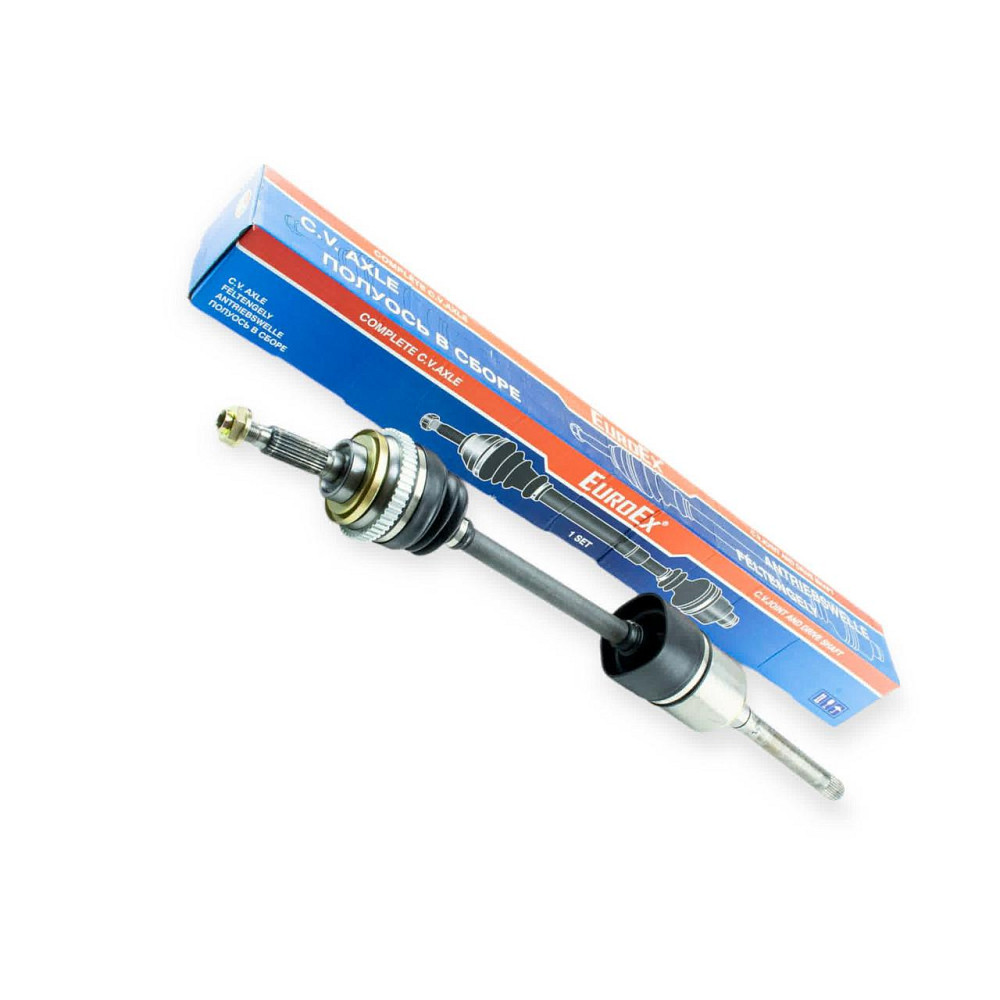 Привід 2123, 21213, 21214 передній правий у зборі зі шрусами (24 шліци) з ABS Мукачево - фото 1