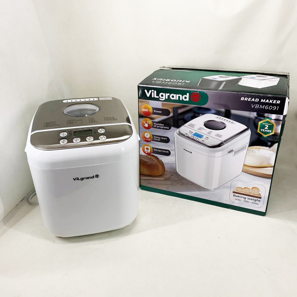 Хлібопічка для здоби ViLgrand, Хлібопічка для випікання хліба та булочок багетів NA-17 Івано-Франківськ - фото 6