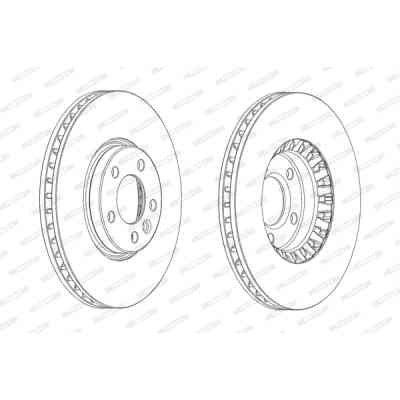 Тормозной диск FERODO DDF2182C-1 Винница