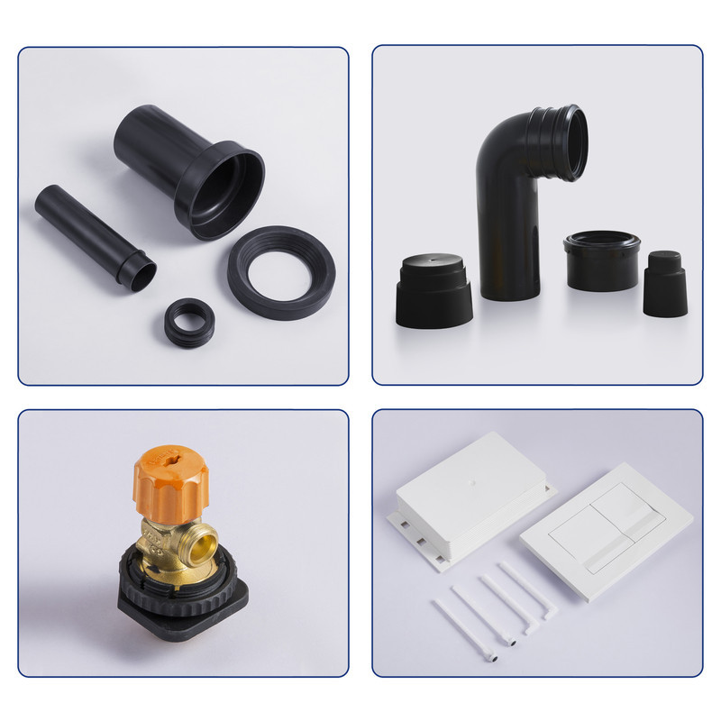 Комплект: Mixxus Premium Ellipse-SET-2102 (в 2 ящ) Унітаз система змиву Tornado 3.0+ Інсталяція Koer KT-0404 + панель KT-0604-01 Київ - фото 7