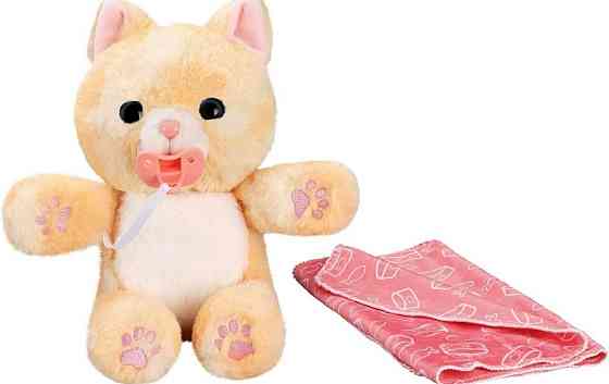 Интерактивная игрушка котенка обнимашка Little Live Pets Cozy Dozys. Харьков