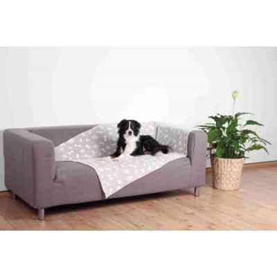 Килимок для тварин Trixie Kenny 75х100 см Бежевий лапка/кісточка (4011905371665) Вінниця