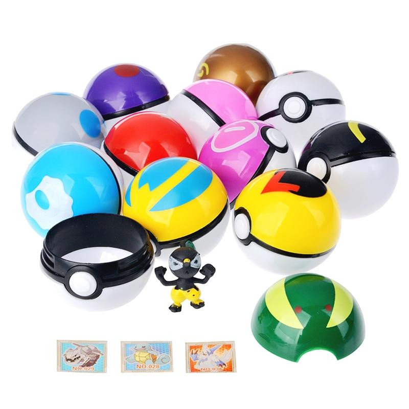 Набір фігурок Pokémon GO 12 шт — ігрові фігурки покемонів у покеболах, подарункова упаковка Київ - фото 5