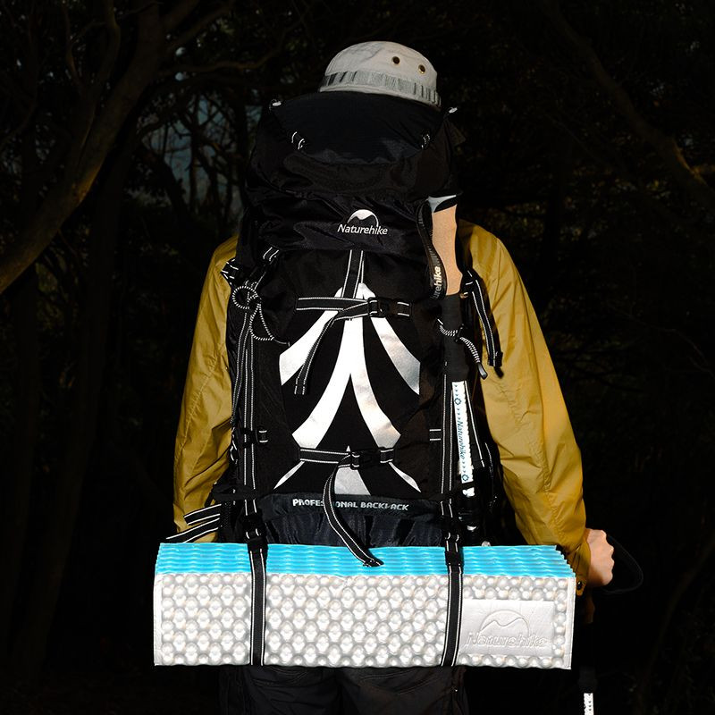 Рюкзак туристичний Naturehike NH70B070-B, 70 л + 5 л, світло-коричневий Киев - изображение 9