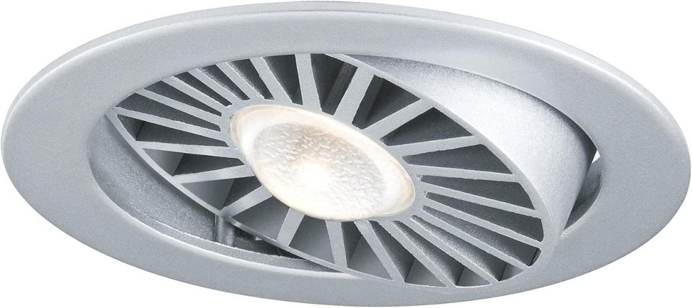 Вбудований світильник LED Paulmann 92511 13 Вт, хром алюміній 3000K, кут 30° Ø97 мм глибина 60 мм, освітлення Київ - фото 1