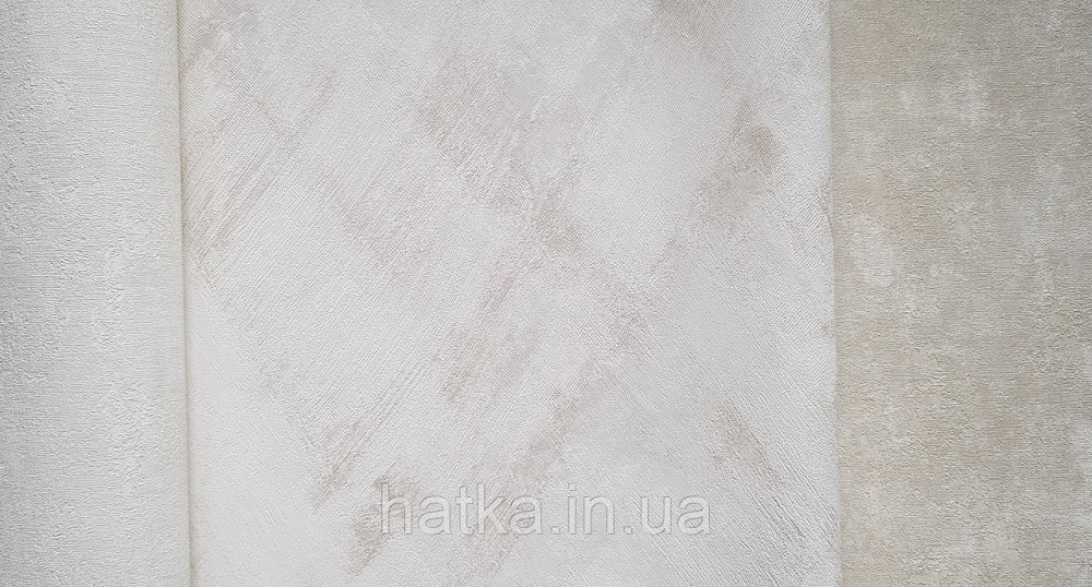 Обои виниловые на флизелине Grandeco Universe 5 метровые абстракция светло бежевые серебристые Киев - изображение 3