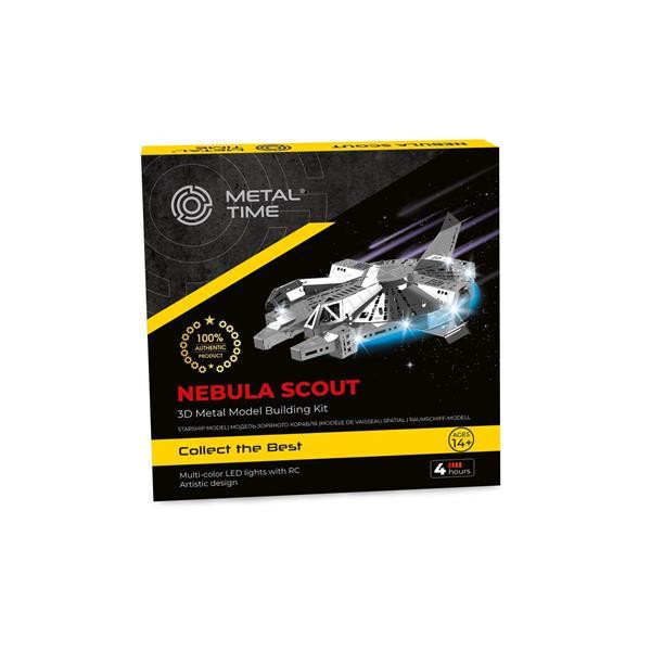 Колекцiйна модель-конструктор Metal Time Nebula Scout Spaceship Зореліт (MT098) Харків - фото 10