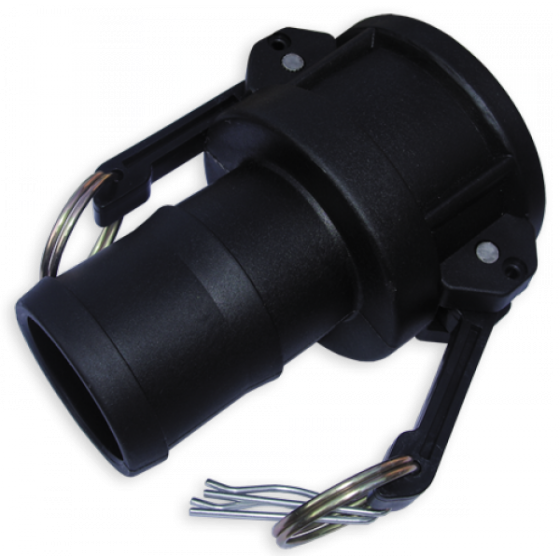 KAMLOK Тип C - штуцер під шланг 3/4"- поліпропілен, CGC075A/PP Київ