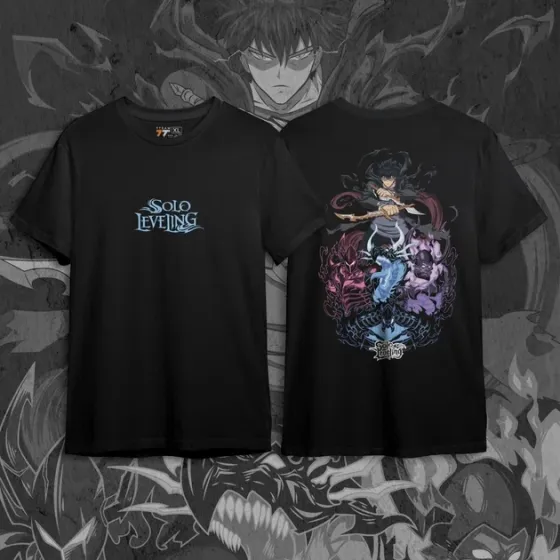 Футболка для подростка мальчика с принтом 140olo Leveling Knight140 Размер 160 Anime10908 Днепр