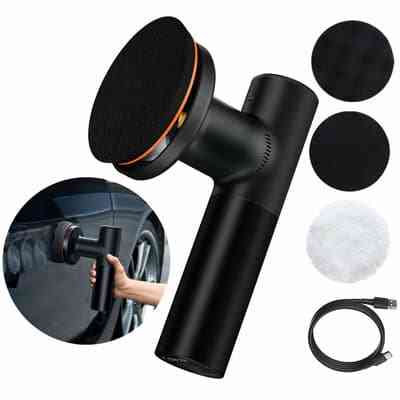 Пристрій для полірування автомобіля Baseus New Power Cordless Electric Polisher Black Киев