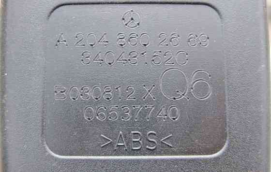 Mercedes-Benz  A2048602669 Засувка ременя безпеки задня права та центральна C-Class W204 Одеса