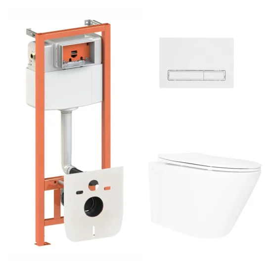 Готове рішення Qtap для ванної кімнати: підвісний унітаз Swan Ultra Quiet 520×360×320 + комплект інсталяції Nest 4 в 1 (лінійна Київ