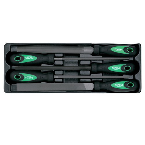 Набор напильников в ложементе 5ед. TOPTUL GBAT0501 Одесса - изображение 1