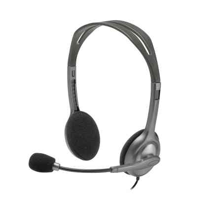 Наушники Logitech H111 Stereo Headset with 1*4pin jack (981-000593) Винница