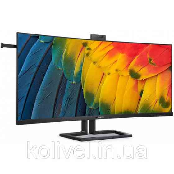 TFT 40" Philips 40B1U6903CH, 5K UHD, IPS, 75Гц, вигн, 2хHDMI, DP, USB-С, RJ-45, USB-hub, cam, HAS Київ