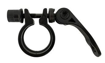 Хомут трубы подседельной велосипеда (крепление эксцентрик) Ø-28,6 черный KL-M07 Мукачево - изображение 1