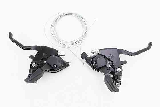 Перемикачі (моноблок) 3x7 швидкості, чорні SL-KD-80 Київ