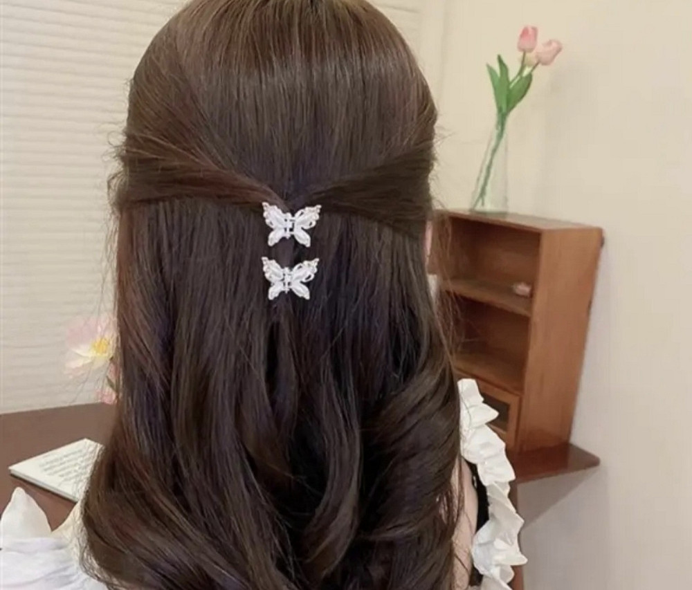 Заколка-крабік "Метелики" 2 шт Сміла - фото 3