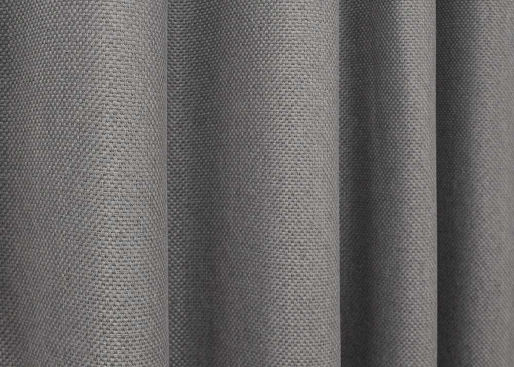 Комплект коротких штор VR-Textil Лен-блэкаут № 1797ш Серый 130х170см 2 шт (35-0380) Киев - изображение 6