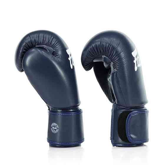 Боксерські рукавиці Fairtex BGV27 Blue 16 унцій (бинти в комплекті) Кам'янське