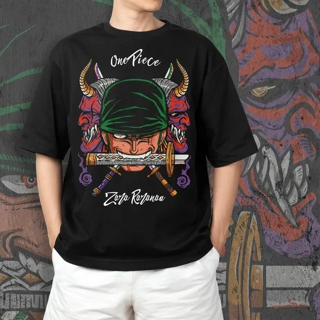 Футболка для подростка мальчика с принтом Ван Пис Зоро Ророноа Размер 160 Anime10110 Днепр - изображение 4