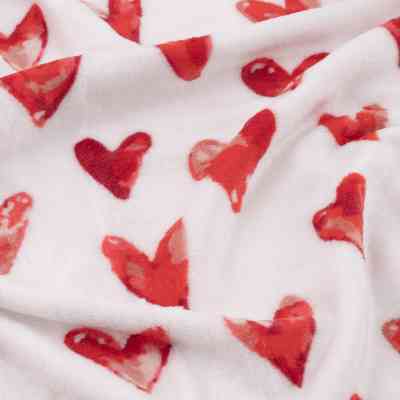 Плед Ardesto Flannel 160х200см, 100% поліестер, сердечка (ART0125PB) Вінниця