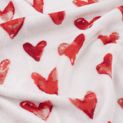 Плед Ardesto Flannel 160х200см, 100% поліестер, сердечка (ART0125PB) Вінниця - фото 5