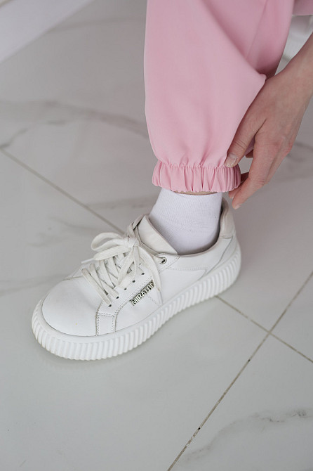 Жіночі широкі штани джогери "Flavio" Норма та батал Рожевий, 46-48 Київ - фото 6