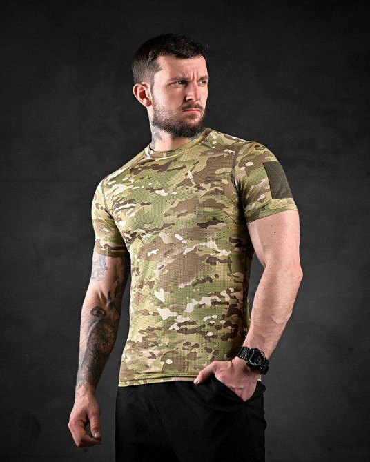 Тактична футболка потоотводящая samuray Cooltuch MTK ВТ1159 Одеса - фото 10