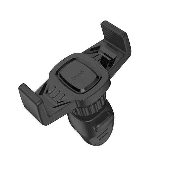 Автодержатель для телефона HOCO CA38 Platinum sharp air outlet in-car holder Black Киев