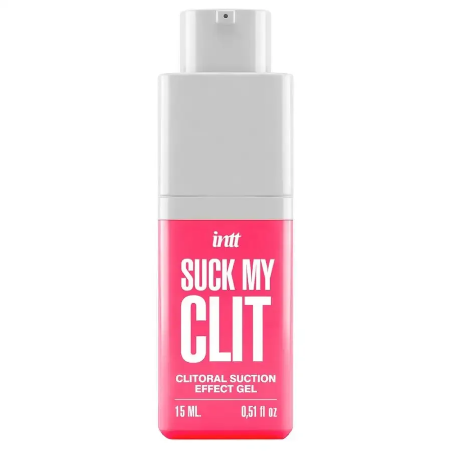 Смоктайзер для клітора Intt Suck My Clit Wild Strawberry (15 мл), полуниця, гель з ефектом посмоктування Львів - фото 2