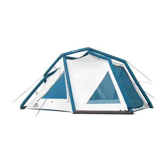 Намет надувний Naturehike CNK2300ZP012, блакитний малий Киев
