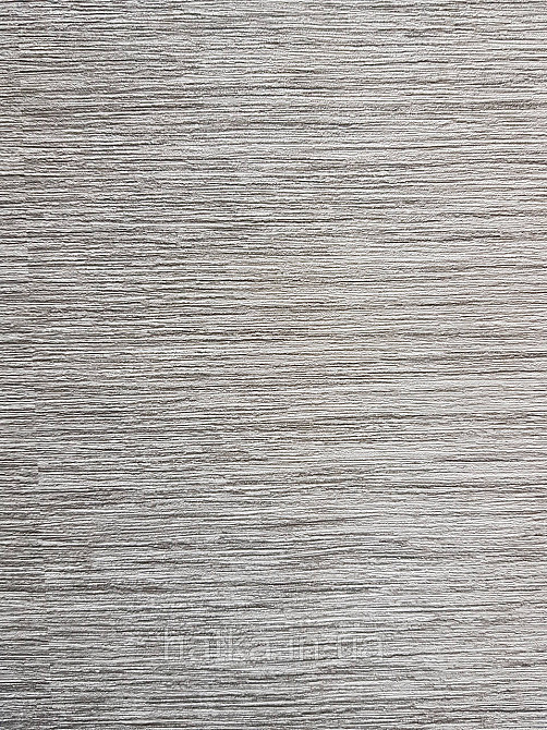 Шпалери вінілові на флізеліні Grandeco Textured vibes 0.53x10 смуги розмиті структурні сірі Київ - фото 3