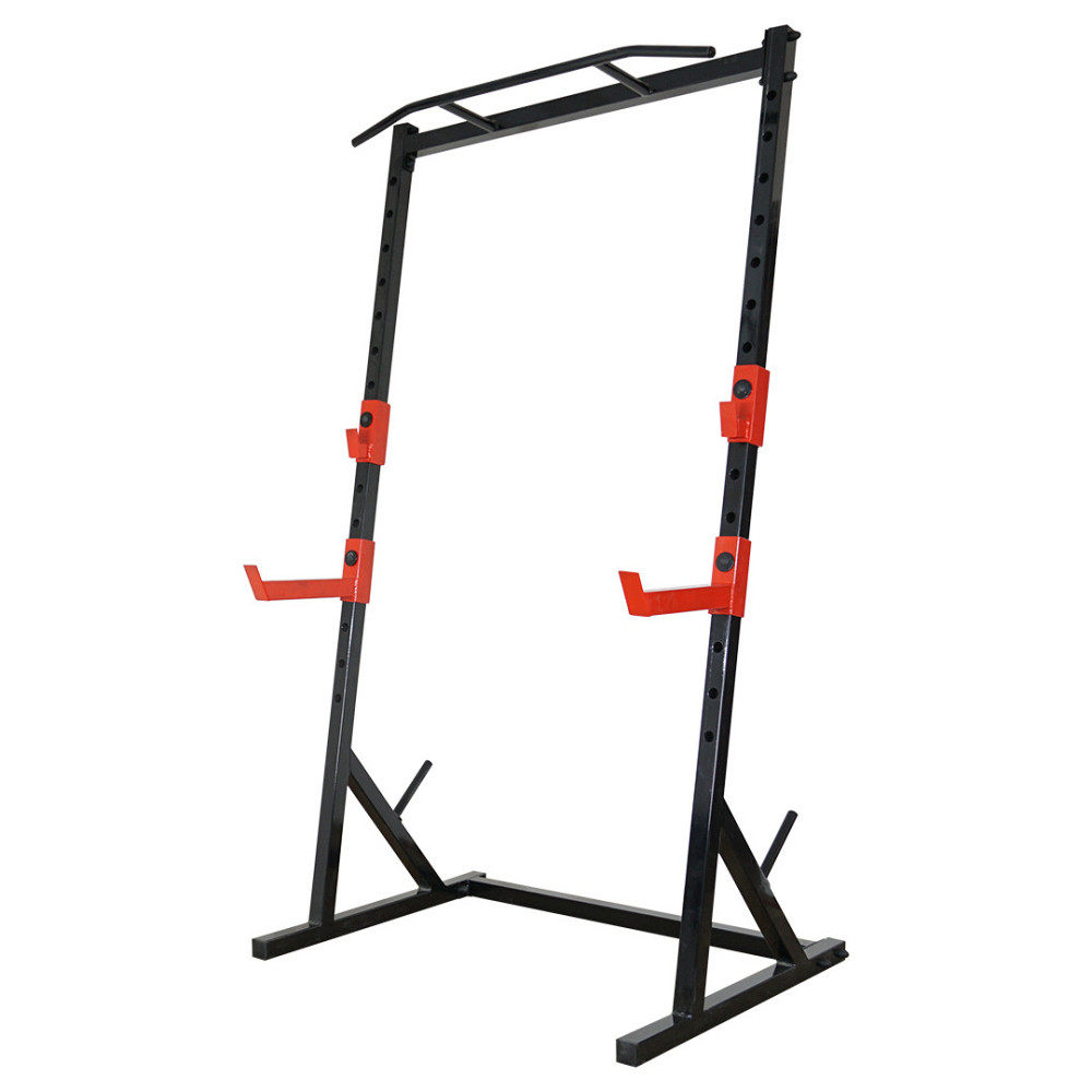 Стойки под штангу со страховкой и турником 50 на 50 мм Черный Киев - изображение 3