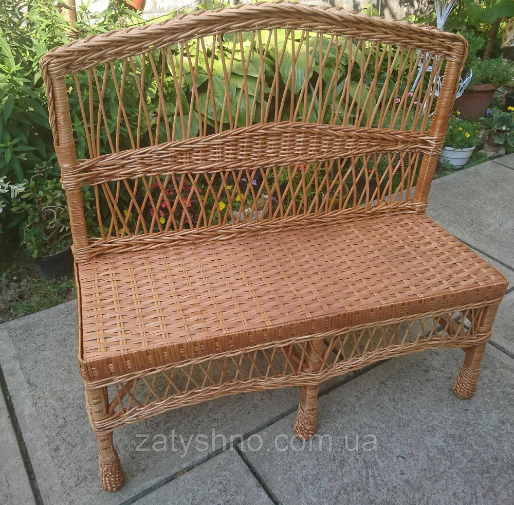 Скамейка лавка плетеная Киев - изображение 6