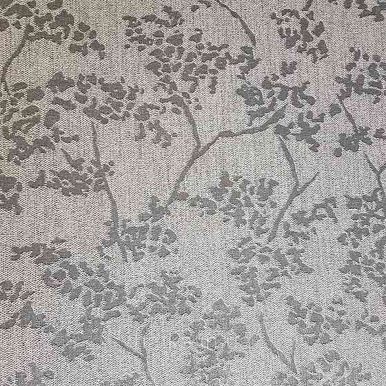 Шпалери вінілові на флізелін Marburg New Spirit Schoner Wohnen листя гілки квіти чорні на сірому Київ