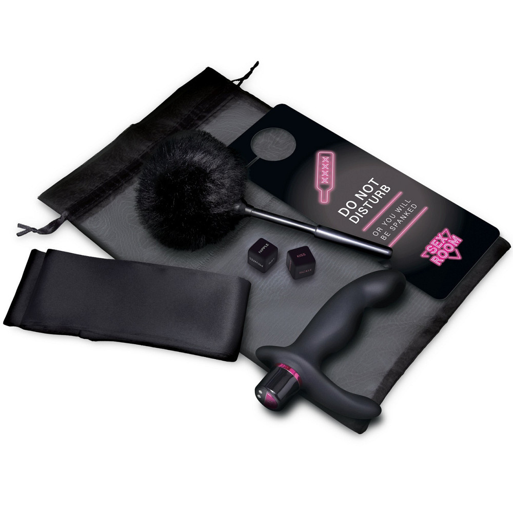 Набор для анальных игр Dream Toys Sex Room, 6 предметов, черный/розовый Sex Aura Киев - изображение 3