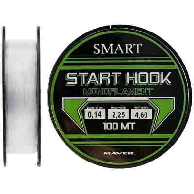 Леска Smart Start Hook 100m 0.12mm 1.4kg (1300.37.56) Винница