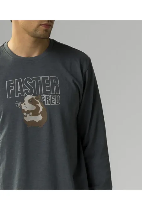 Чоловіча піжама (довгі штани, довгий рукав) Atlantic NMP-376 Київ - фото 5