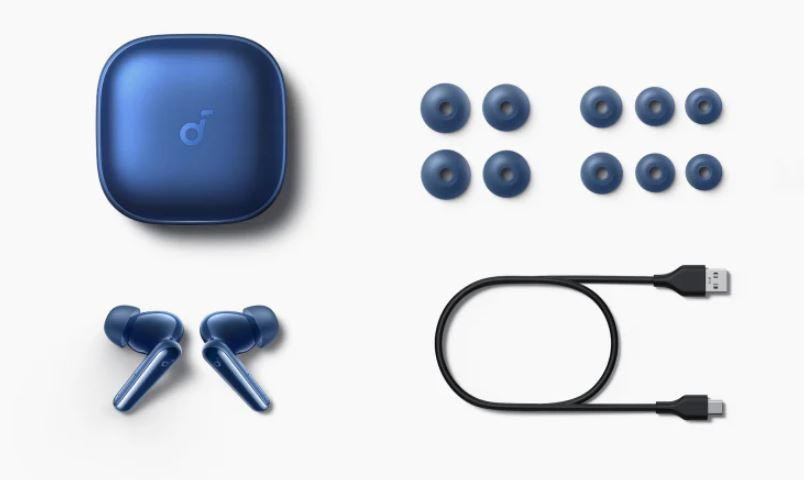 Bluetooth-гарнітура Anker SoundCore Liberty 5 ANC Blue (A3957G31) ( Синій ) Харків - фото 15