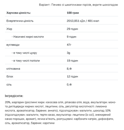 Fucking Delicious cookie - 150g Chocolate peanut Луцк