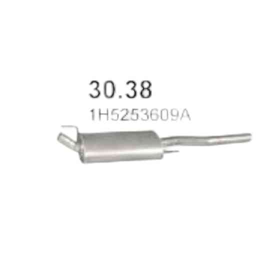 Глушитель Vento 1.6-2.0 POLMOSTROW Фольцваген Мукачево